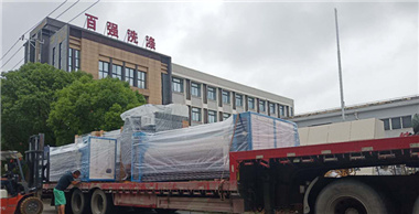 抗擊疫情 為衛生事業(yè)添磚加瓦 百強洗滌設備三天發(fā)貨五地
