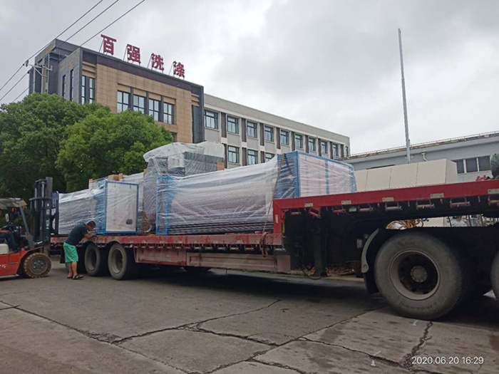 抗擊疫情 為衛生事業(yè)添磚加瓦  百強洗滌設備三天發(fā)貨五地